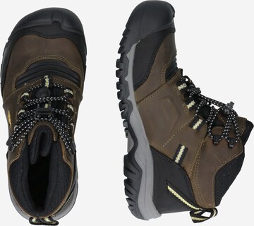 KEEN - Botas 'RIDGE' em castanho