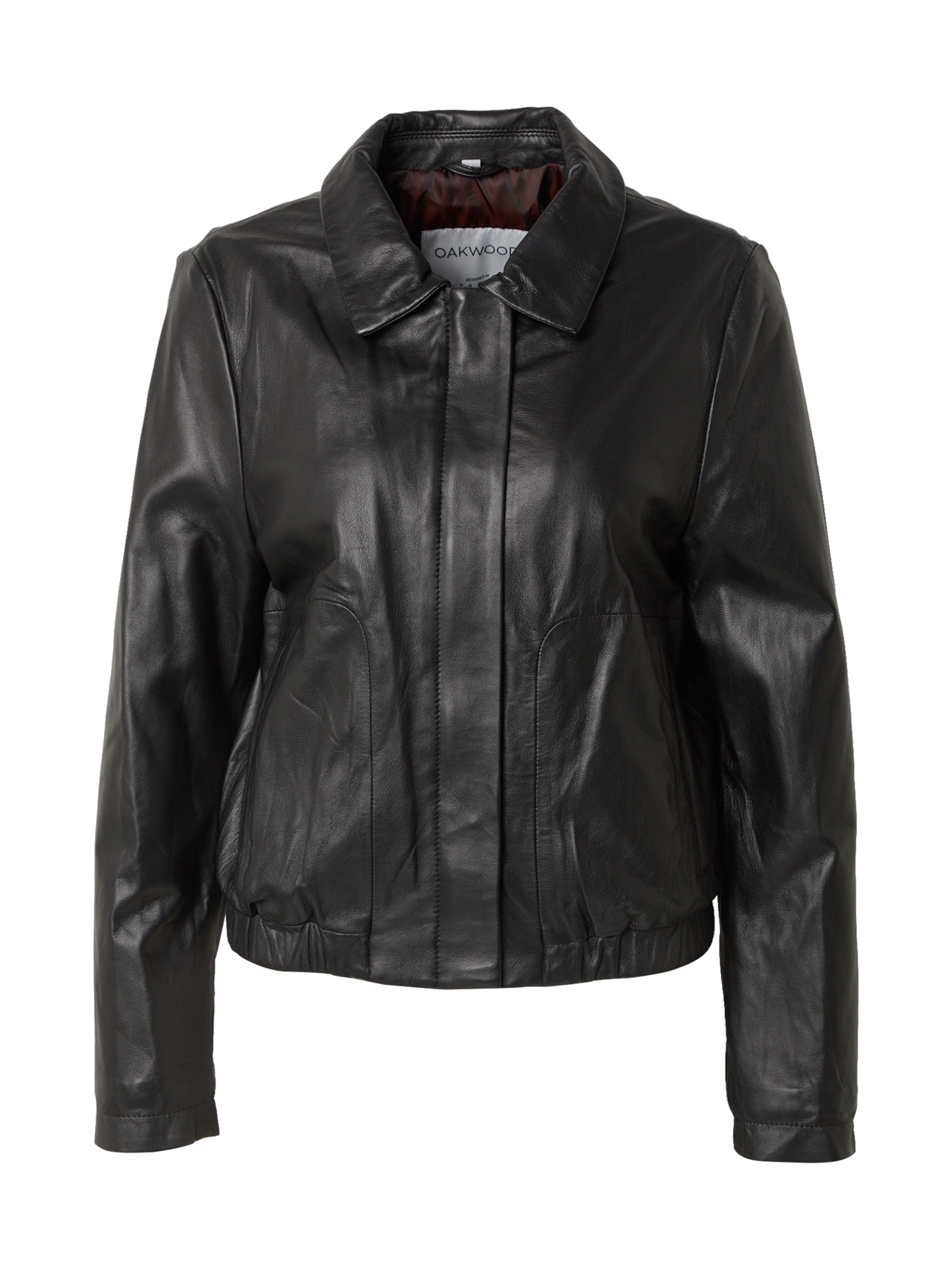 Geacă de primăvară-toamnă 'ODESSA' de la OAKWOOD pe negru: față