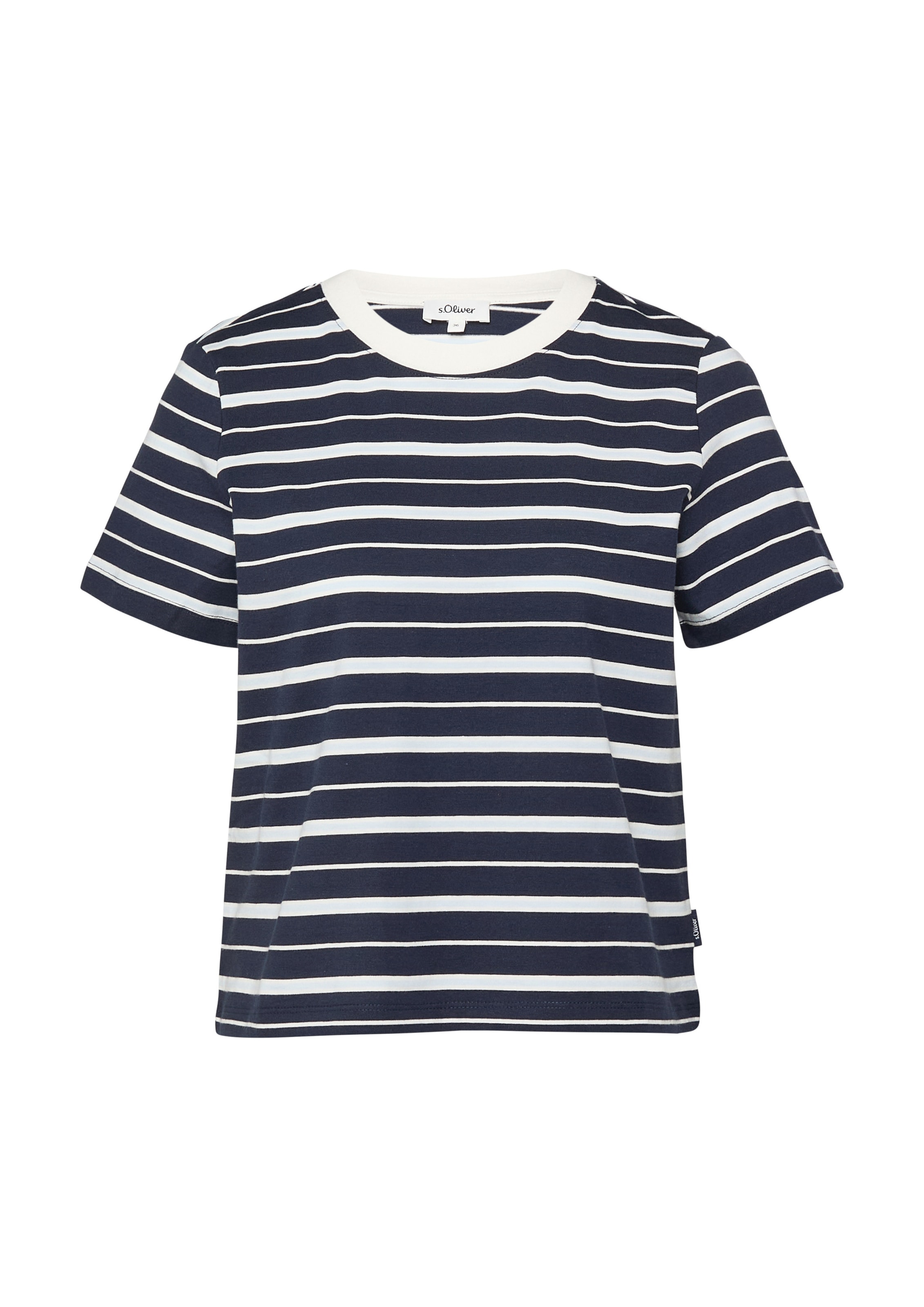 T-shirt s.Oliver en bleu : devant