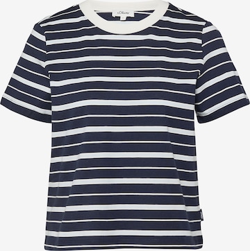 T-shirt s.Oliver en bleu : devant