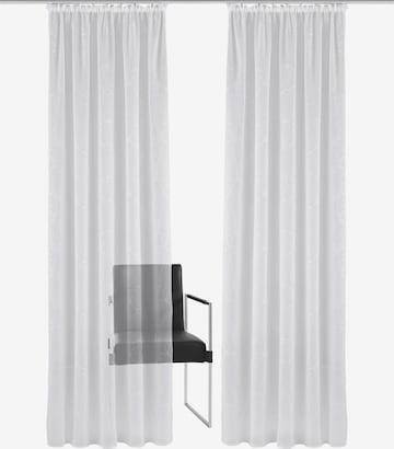 HOME AFFAIRE Curtains & Drapes in White: front