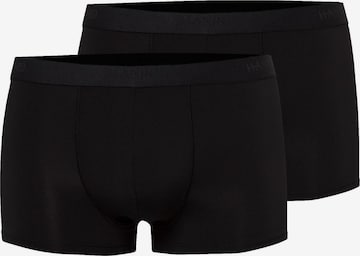 Hanro Boxershorts 'Micro Touch' in Schwarz: Vorderseite