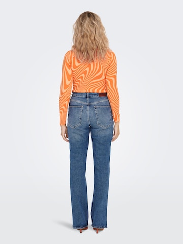 ONLY - Jersey 'MILENA' en naranja