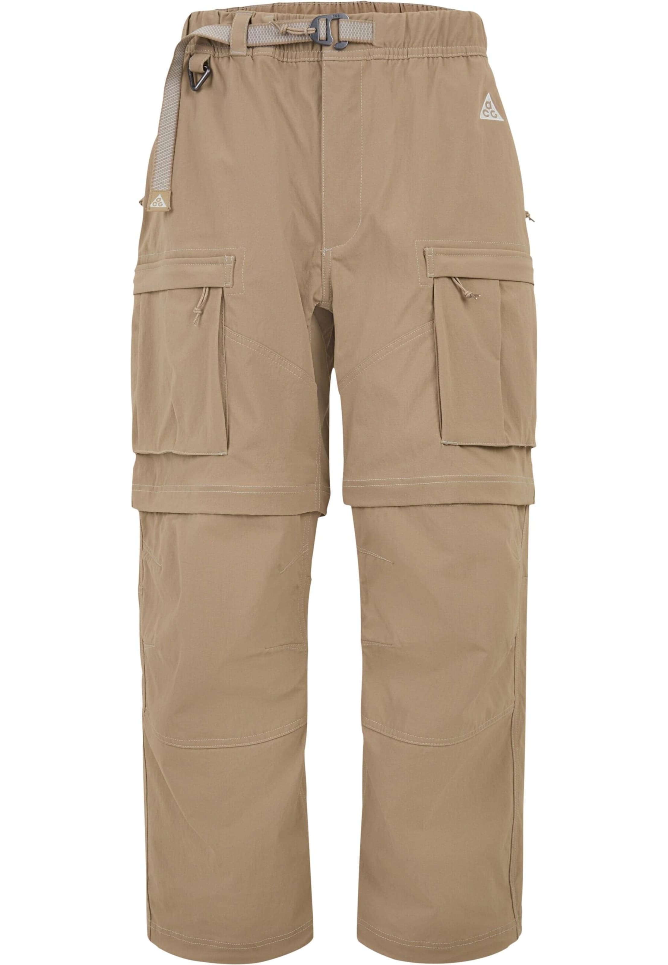 NIKE - regular Pantalón de montaña 'Smith Summit' en verde: frente