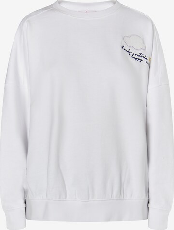 MYMO Sweatshirt 'Keepsudry' i hvit: forside