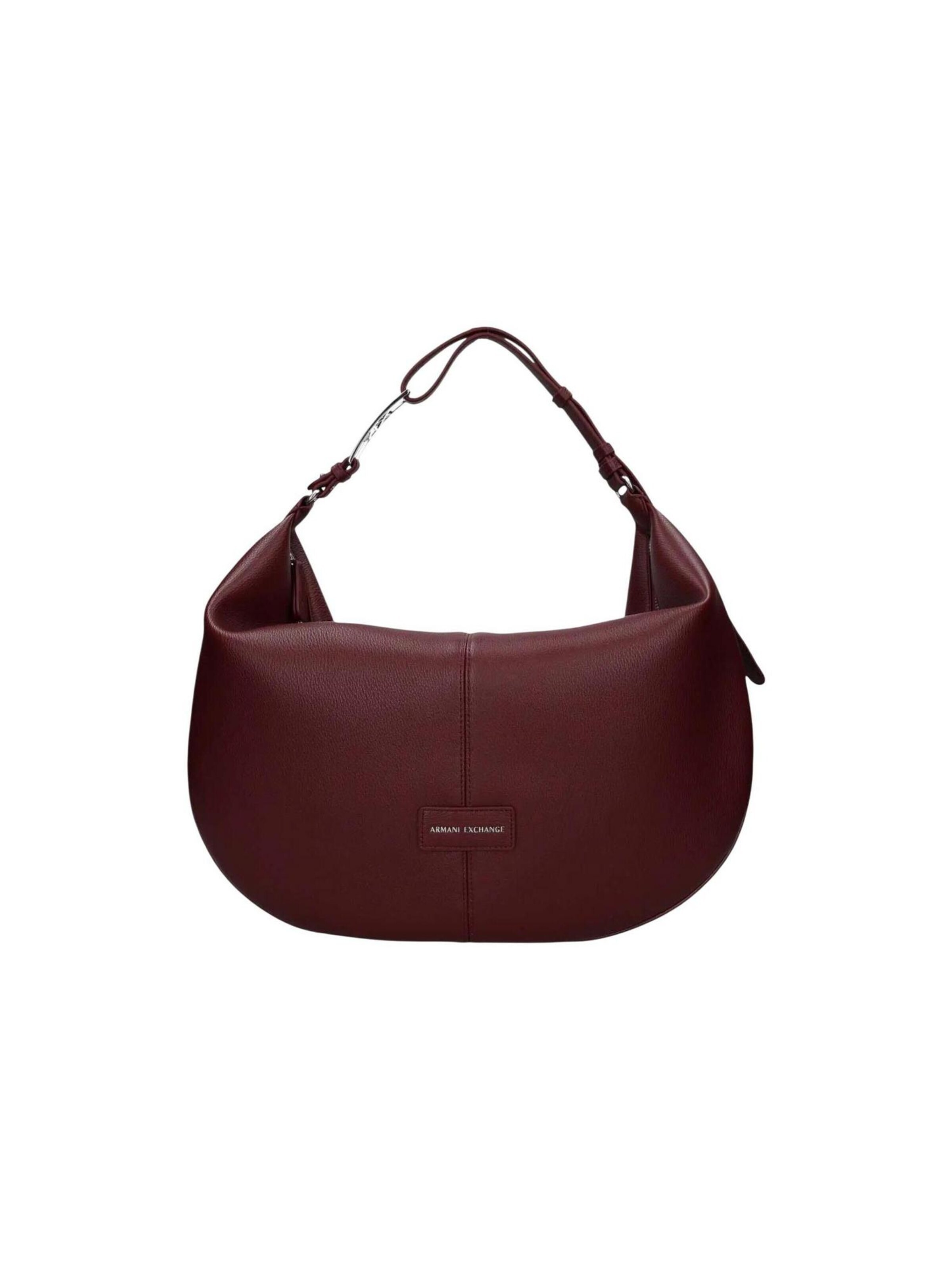 ARMANI EXCHANGE - Bolso de hombro en rojo: frente