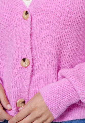 Decay Strickjacke in Pink