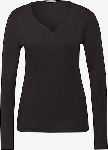 STREET ONE Shirt in Schwarz: Vorderseite
