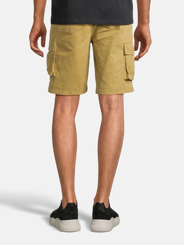 AÉROPOSTALE Regular Shorts in Gelb