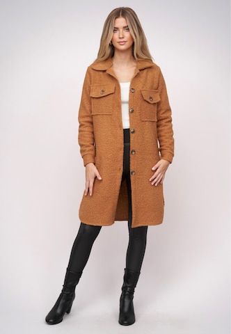 Cloud5ive Between-Seasons Coat in Brown