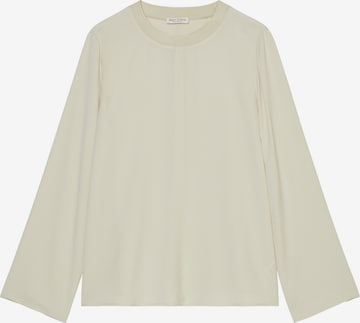 Camicia da donna di Marc O'Polo in beige: frontale