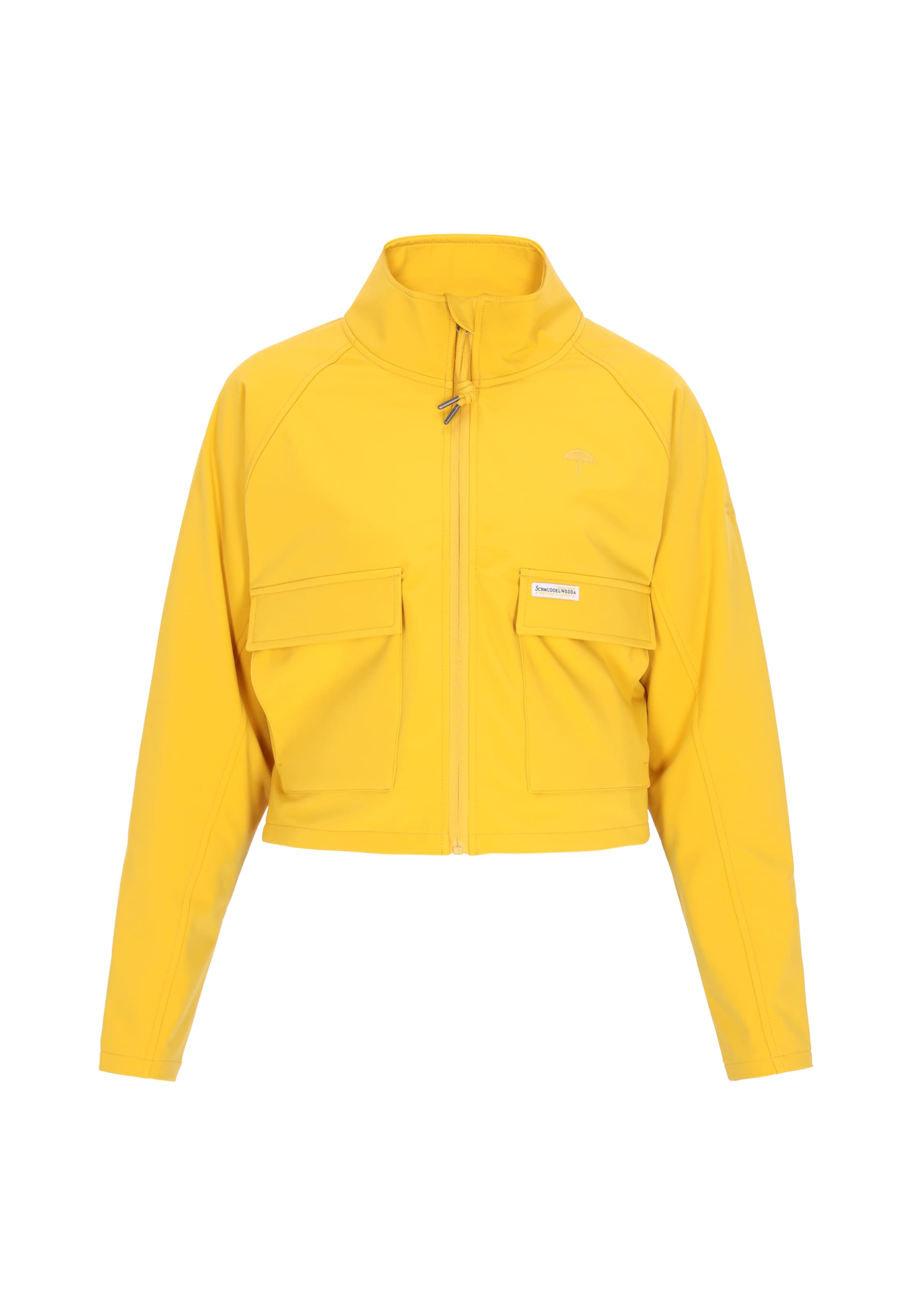 Veste fonctionnelle Schmuddelwedda en jaune : devant