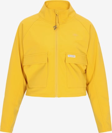 Veste fonctionnelle Schmuddelwedda en jaune : devant