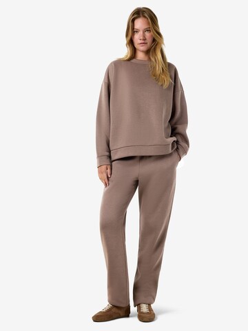 Loosefit Pantaloni 'BLOOM' di Noisy may in marrone