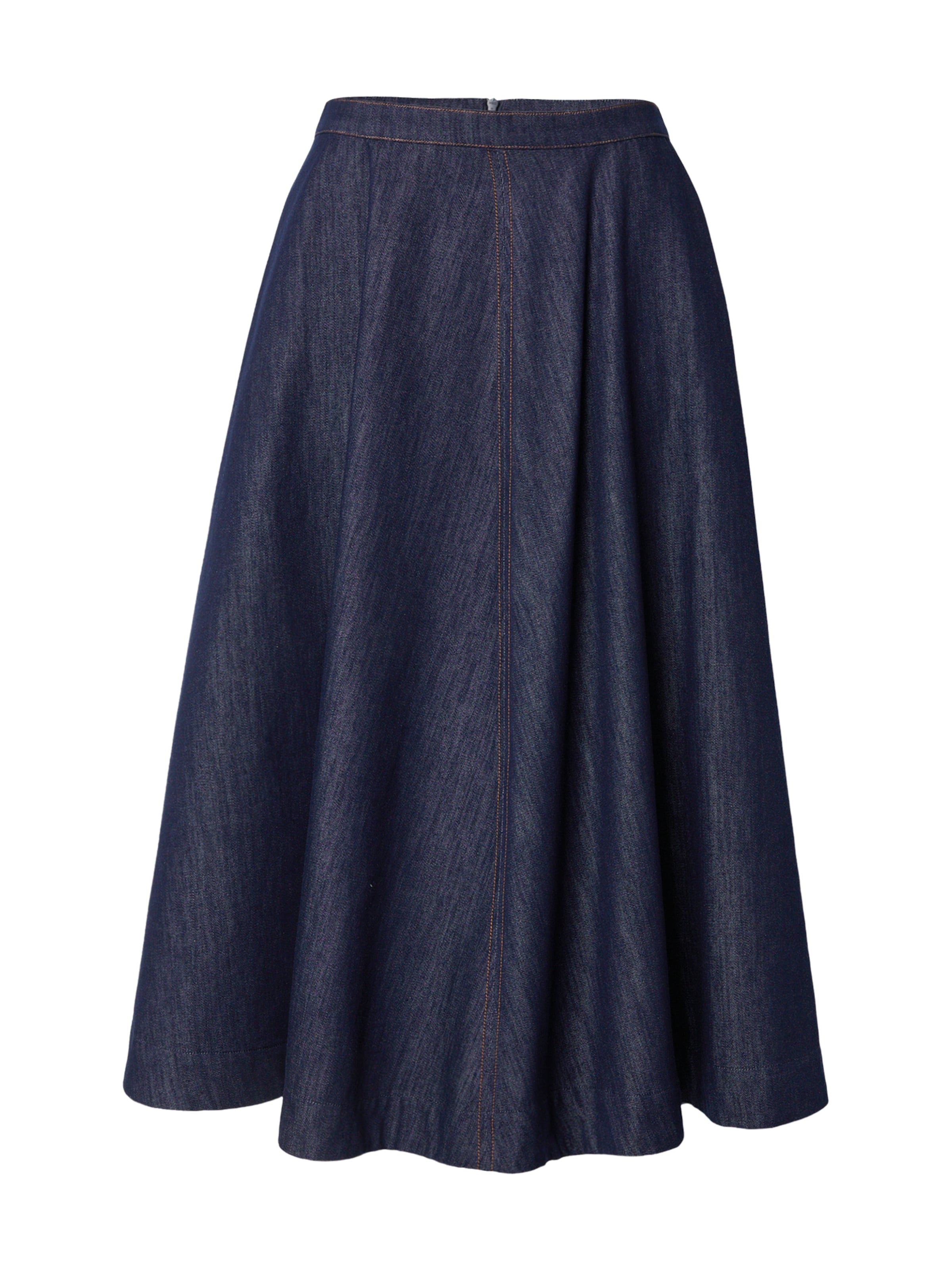 Gonna di OUI in blu: frontale