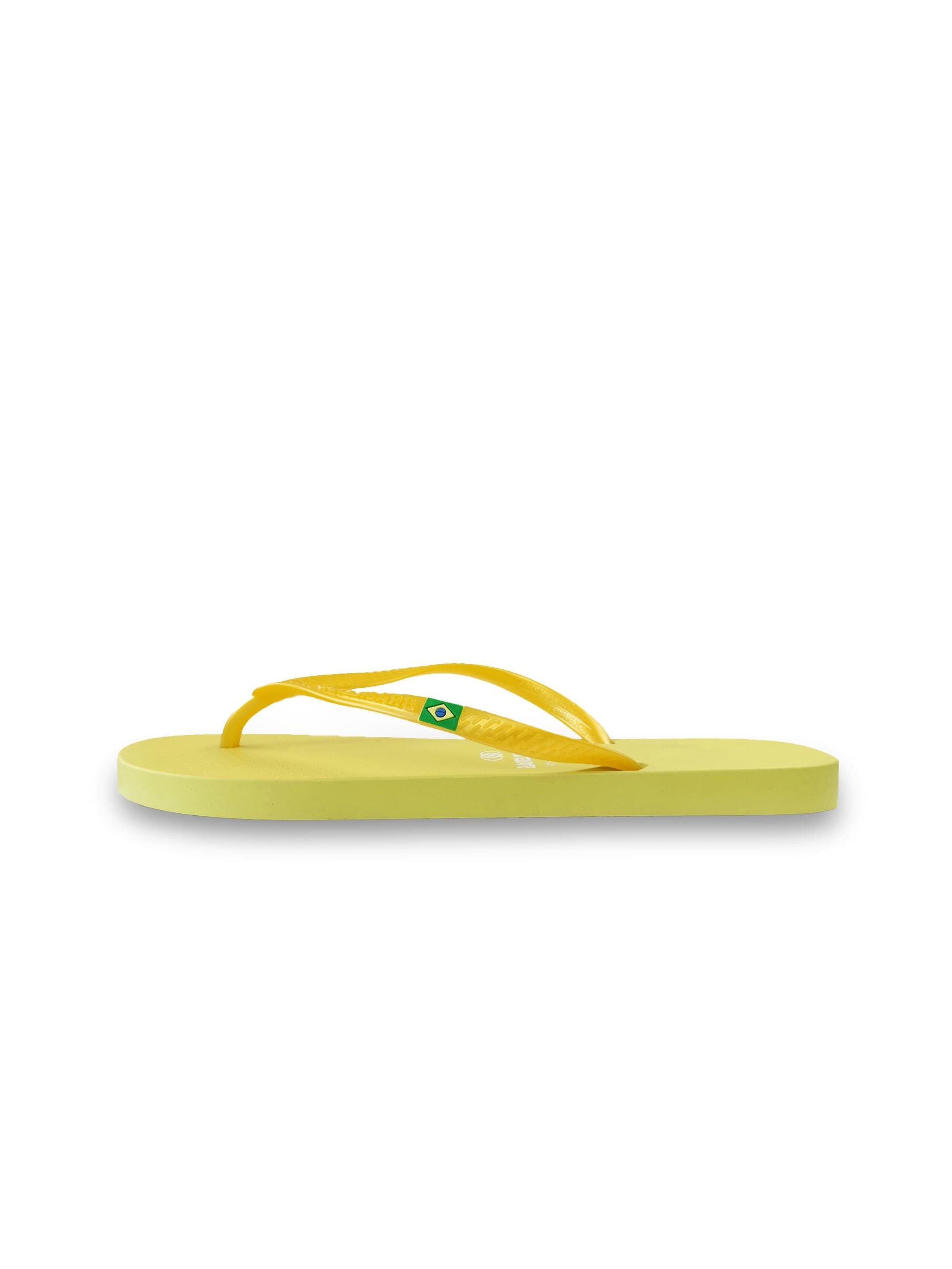 Brasileras - Sapato de praia/banho 'Classic Pearl W' em amarelo
