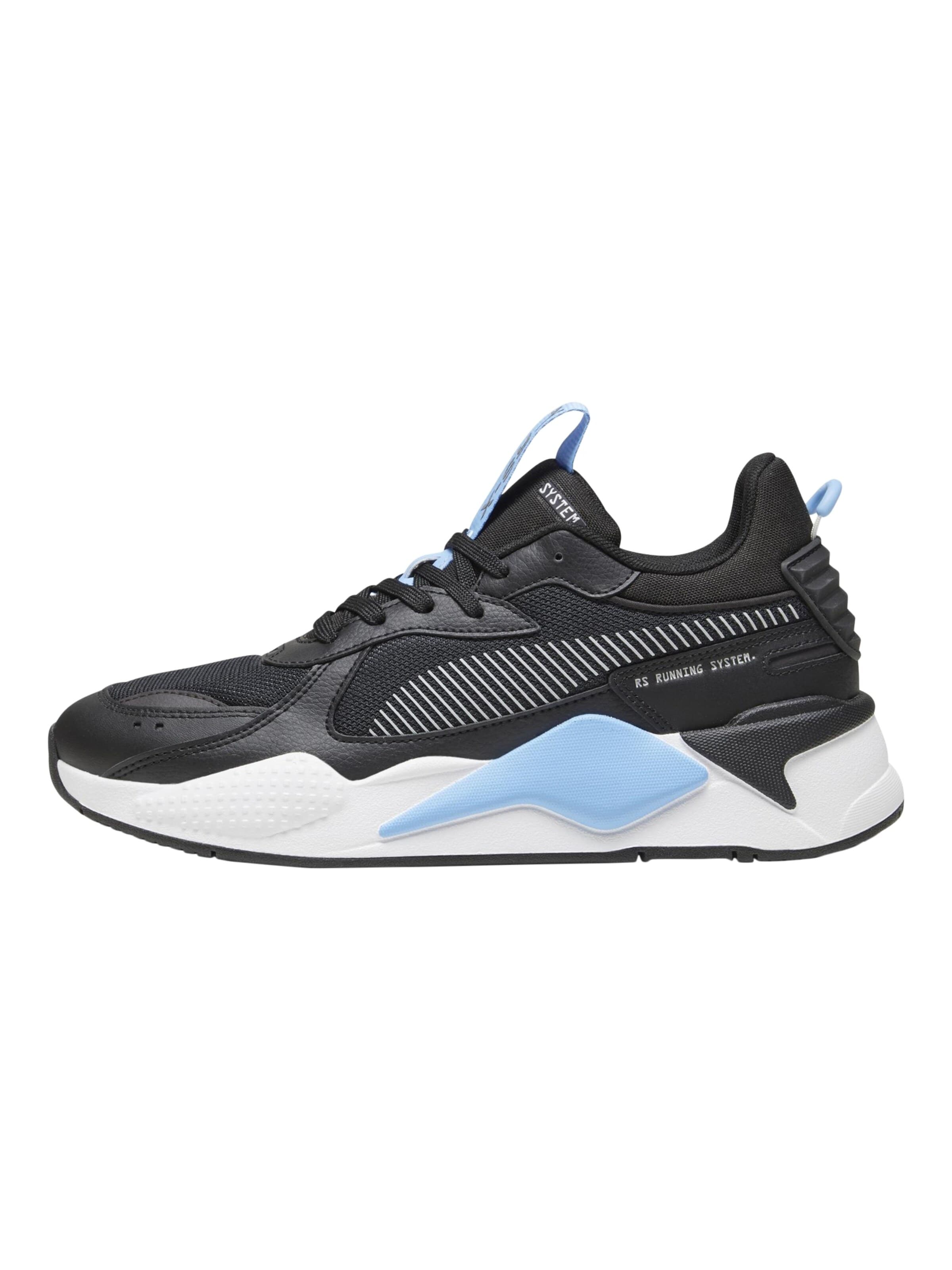 PUMA Athletic lace-up shoe in Black: front