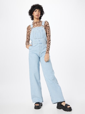 Warehouse Dungaree jeans in Blue: front