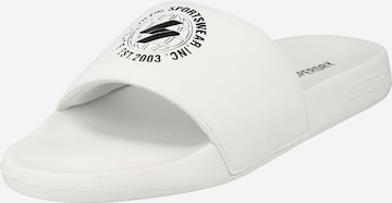 Superdry Beach & Pool Shoes in White: front