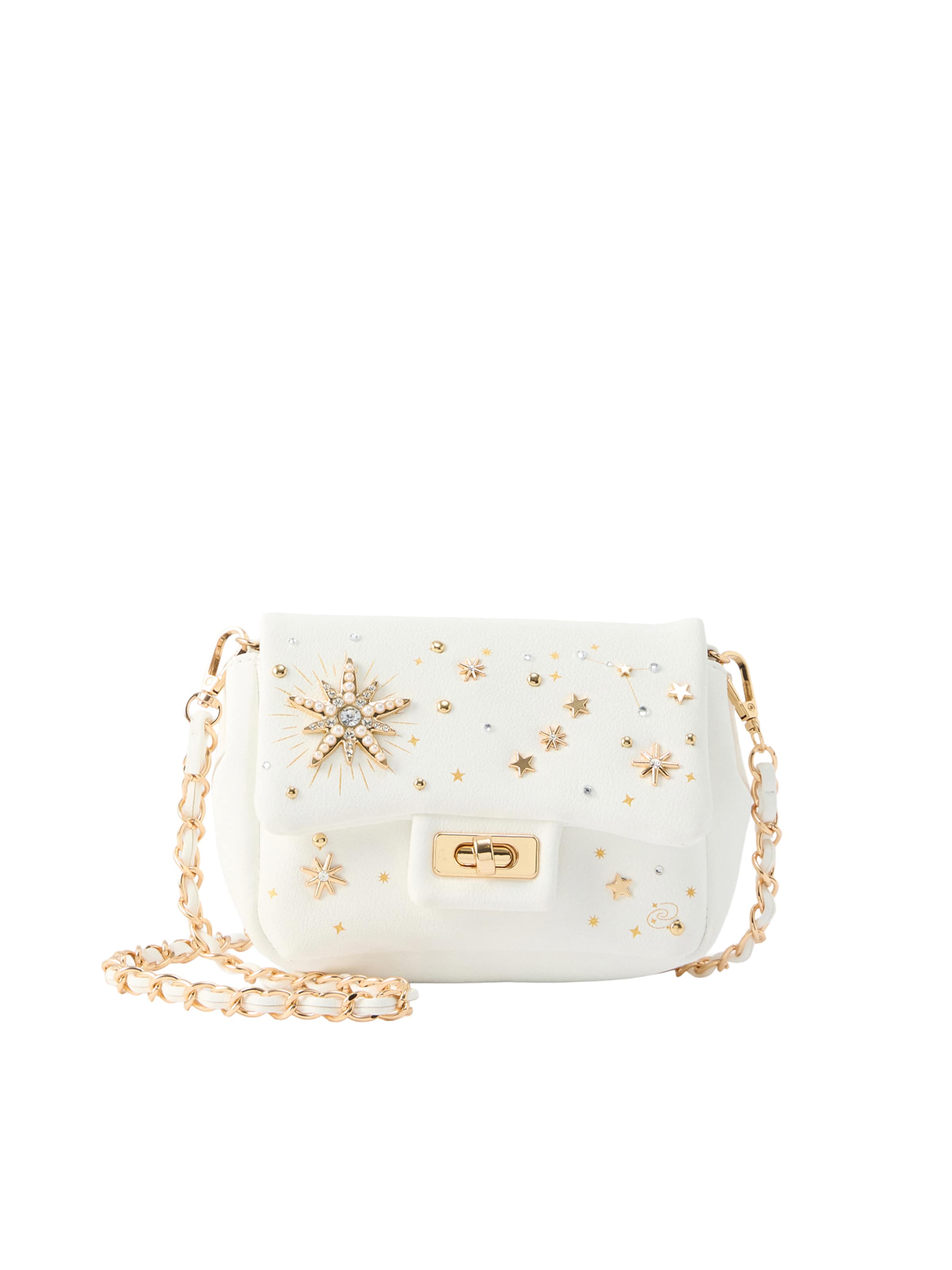 ALDO Τσάντα ώμου 'CELESTIAL' σε λευκό: μπροστά