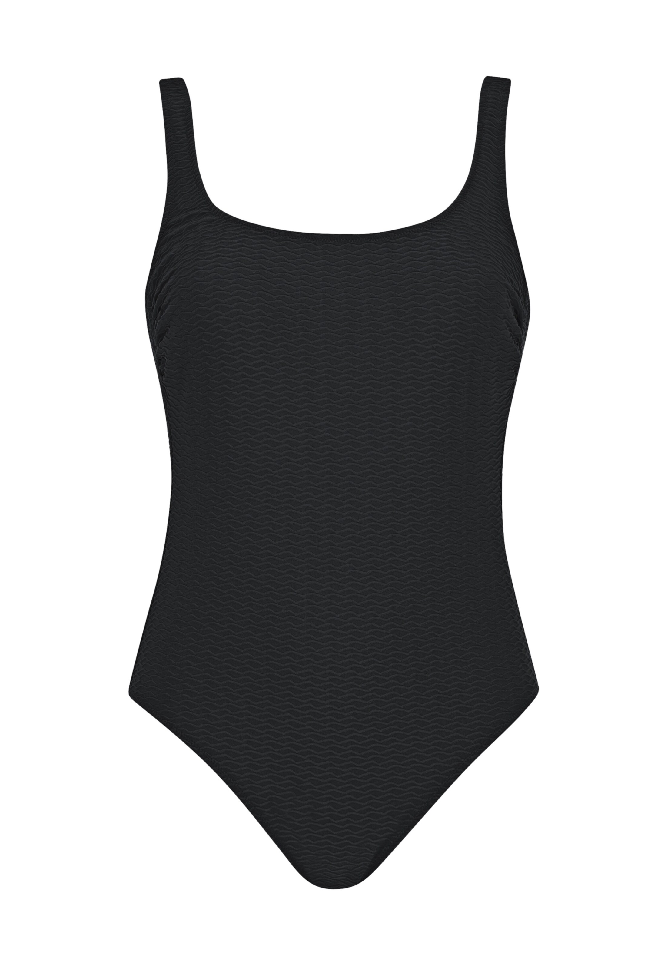 OLYMPIA Badeanzug in Schwarz: Vorderseite