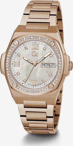 Gc Analog Watch 'Gc Coussin Shape Lady ' in Gold