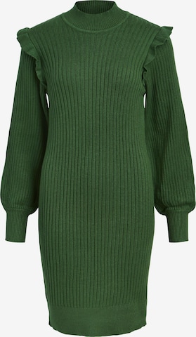 OBJECT Knitted dress 'Diva' in Green: front