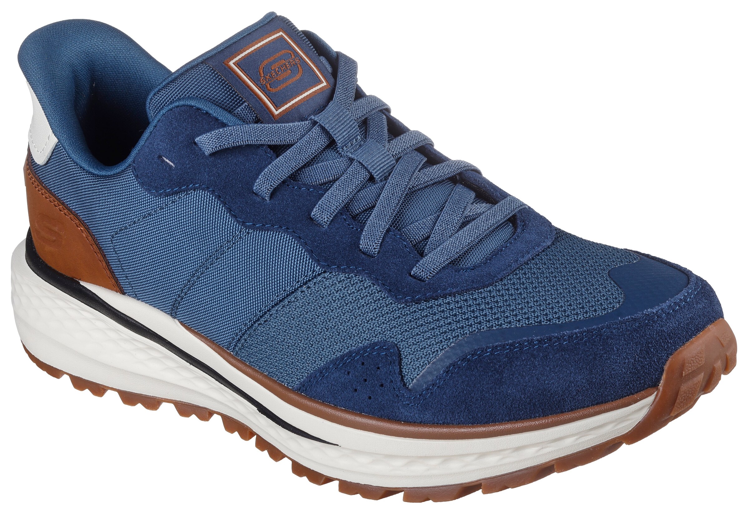SKECHERS Sneaker in Blau