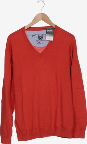 BRAX Sweater & Cardigan in L-XL in Orange: front