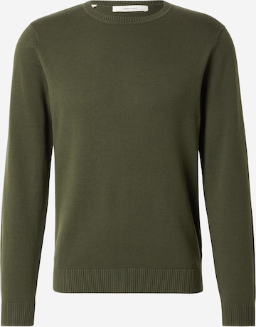 SELECTED Svetr 'SLHKRIS' – zelená: přední strana