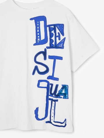 T-Shirt Desigual en blanc