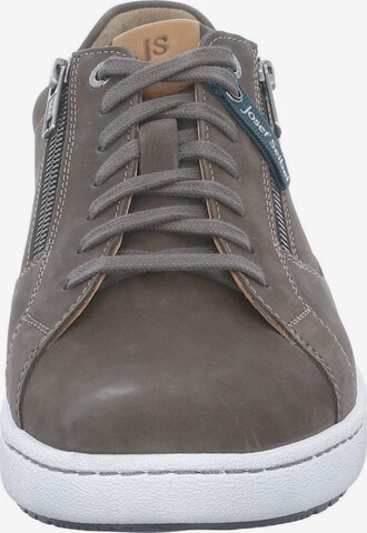 JOSEF SEIBEL Athletic Lace-Up Shoes 'David 07' in Grey