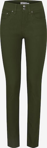 Fransa Skinny Broek 'Zalin' in Groen: voorkant