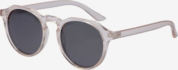 Lunettes de soleil 'Alejandra' Pilgrim en transparent : devant