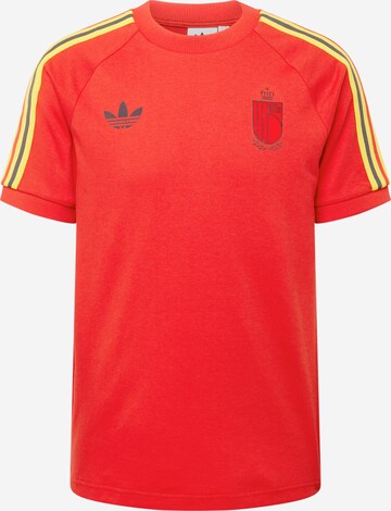 Tricou funcțional 'RBFA' de la ADIDAS PERFORMANCE pe roșu: față