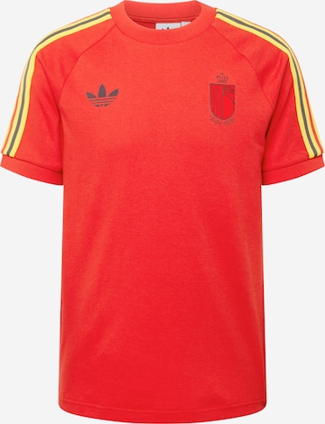 ADIDAS PERFORMANCE - Camiseta funcional 'RBFA' en rojo: frente