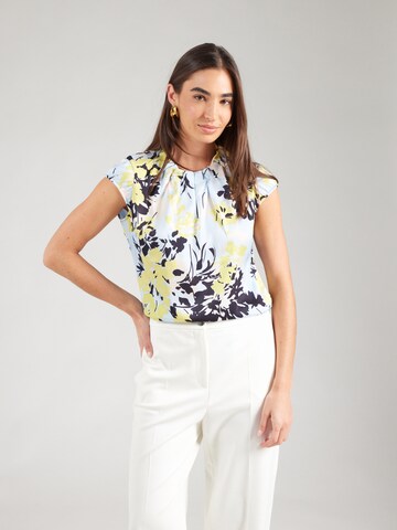 COMMA Bluse in Blau: Vorderseite