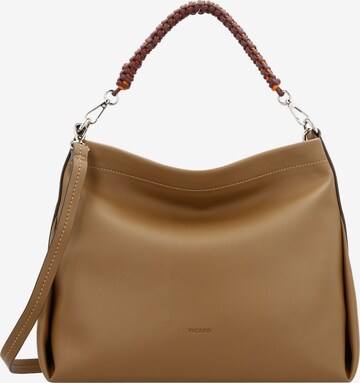 Picard Shoulder Bag 'Ecoutez' in Brown: front