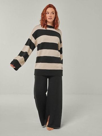 Abito da casa 'LOUNGEWEAR SET  - Pullover Felia & Pants Bailey' di YOU LOOK PERFECT in nero