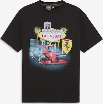 T-Shirt 'Scuderia Ferrari x Joshua Vides' PUMA en noir : devant