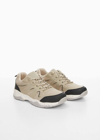 MANGO KIDS Sneaker 'Nerd' in Beige