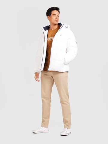 Giacca invernale 'ESSENTIAL' di Tommy Jeans in bianco
