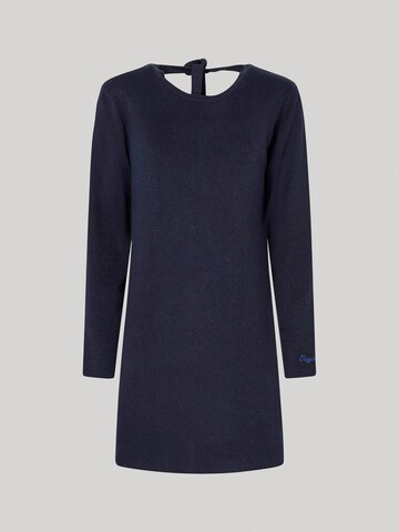 Pepe Jeans Knitted dress 'Darice' in Blue