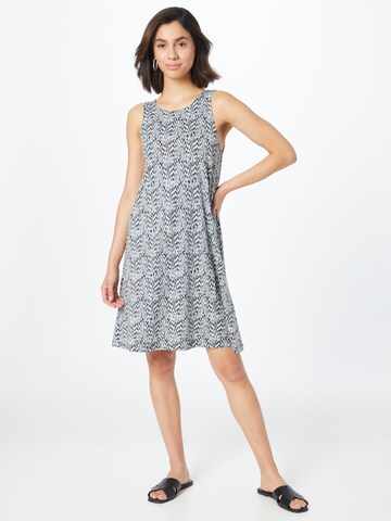 s.Oliver Summer Dress in Blue: front