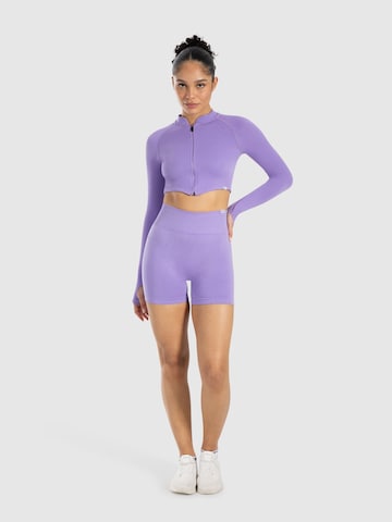 Smilodox Slimfit Sportbroek ' Phelia ' in Lila