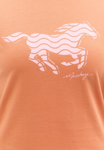 MUSTANG Shirt in Orange