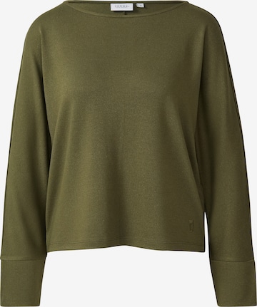 COMMA Shirt in Groen: voorkant