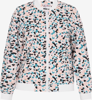 Geacă de primăvară-toamnă de la myMo ATHLSR pe alb: față