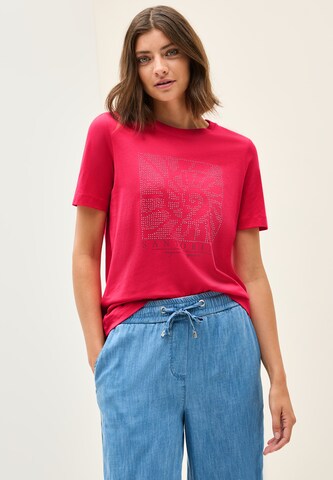 CECIL T-Shirt in Rot: Vorderseite
