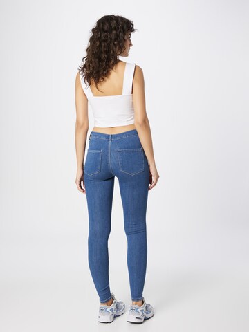 ONLY Skinny Jeans 'RAIN' in Blauw